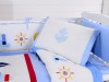 Комплект с бортиком для детской кроватки DK-13 Вальтери - Купить постельное белье в Екатеринбурге: Интернет-магазин Постелька 66