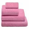Полотенце махровое PLAIT розовое 70х130 Клинелли - Купить постельное белье в Екатеринбурге: Интернет-магазин Постелька 66
