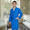 Халат вафельный мужской синий размер L/XL Артпостель - Купить постельное белье в Екатеринбурге: Интернет-магазин Постелька 66