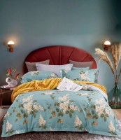Комплект постельного белья из сатина FAMILY 296 2-спальный - Купить постельное белье в Екатеринбурге: Интернет-магазин Постелька 66